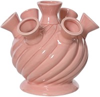 OttoSimon vase porcelaine rose 18 cm décoration vases à fleurs