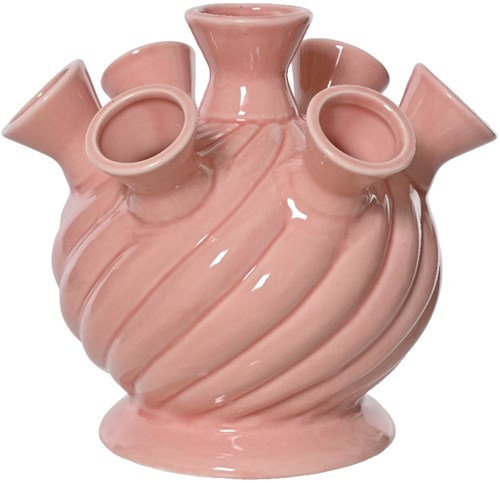 OttoSimon vase porcelaine rose 18 cm décoration vases à fleurs