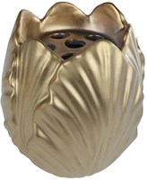Vase Tulip or mat faïence décoration luxe 15x15x16,4cm
