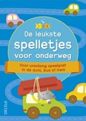 Deltas spelletjes kaarten voor onderweg - 50 stuks reisspelletjes