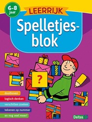 Deltas educatieboek leerrijk spelletjesblok 6 8 jaar