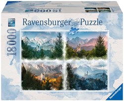 Ravensburger Chateau Neuschwanstein à 4 saison 18000p
