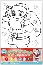 Creative Craft Group peinture par numéros Père Noël toile - kit de peinture