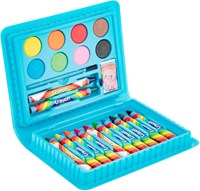 Grafix kleurkoffer boerderij 22-delig - creatieve set voor kinderen-2