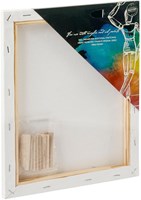 Canvas schilderdoek wit 24x30 cm voor kinderen en volwassenen-2