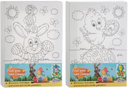 Creative Craft Group canvas schilderij Pasen knutselset voor kinderen