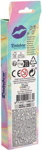 Besties balpen set kleurrijk speelgoed - 4 stuks blauw schrijvend-3