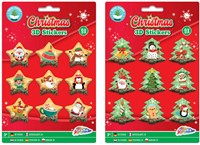 Grafix stickers de Noël 3D - plaisir créatif pour enfants