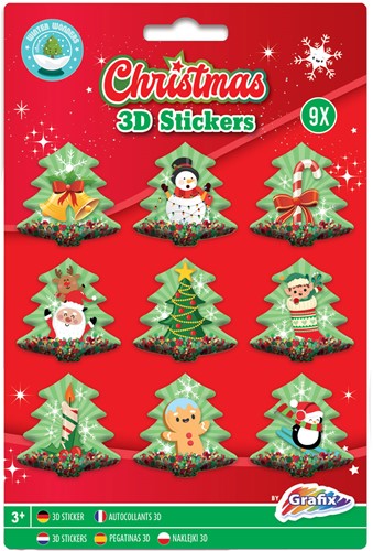 Grafix stickers de Noël 3D - plaisir créatif pour enfants-3