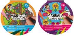Creative Craft Group Livre de coloriage mandala - 25 pages à colorier pour enfants
