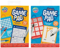 Creative Craft Group bloc de jeux 2en1 A6 - cahier d'activités pour enfants