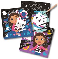 Creative Craft Group Gabby's Maison de Poupée cartes à gratter set 7 pièces-3