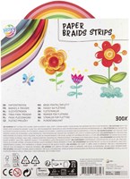 Creative Craft Group bandes de papier à tresser coffret créatif 300 pièces-2