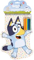 Creative Craft Group Bluey kleurset kleurpotloden en stickers