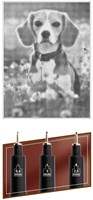 Creative Craft Group toile peinture à points chien 40x30 cm avec feutres fins-2