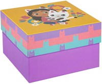 Creative Craft Group boîte cadeau Gabby rose multicolore coffret cadeau