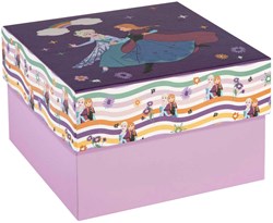 Creative Craft Group boîte cadeau Frozen luxe violet multicolore