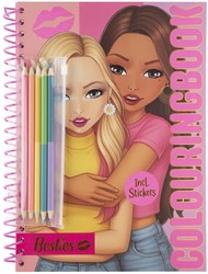 Creative Craft Group livre de coloriage néon A4 avec 30 feuilles et autocollants