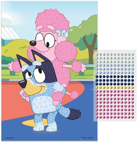 Creative Craft Group Bluey kralenkunst set A5 kralen knutselplezier-2