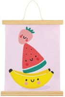 Creative Craft Group diamond painting tenture murale velours fruits set-2