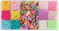Creative Craft Group coffret bijoux perles pour enfants - 15 types de perles-2