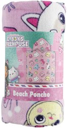 Creative Craft Group Gabby's Poppenhuis strandponcho 60x60cm badcape