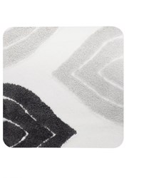 Dutch House tapis bidet Paris gris 60x60 cm - tapis de bain antidérapant luxe