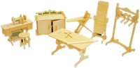 Bouwpakket hout Kleding atelier 1:12 894