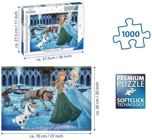 Ravensburger puzzel Disney Frozen - 1000 stukjes-3