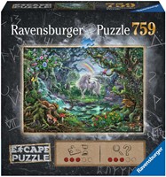 Ravensburger puzzel escape 9 Unicorn - 759 stukjes
