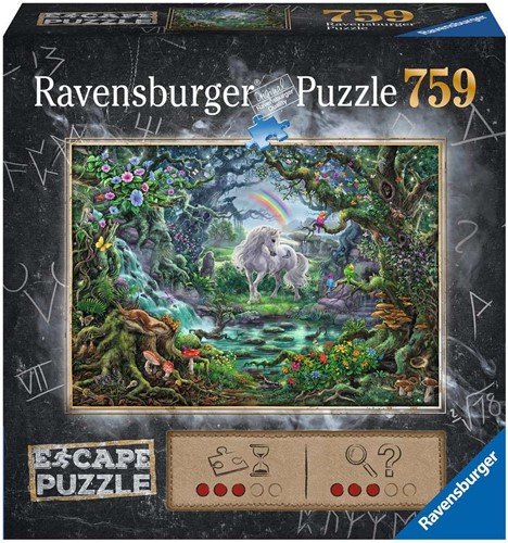 Ravensburger puzzel escape 9 Unicorn - 759 stukjes