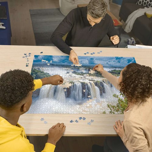 Ravensburger legpuzzel Watervallen van Iguazu - 2000 stukjes - landschap puzzel-3