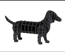 Modèle papier 3D FRIDOLIN - Teckel