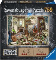 Ravensburger Escape puzzel Da Vinci kunstenaarsatelier - 759 stukjes kunstpuzzel
