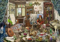 Ravensburger Escape puzzle atelier d'artiste Da Vinci - puzzle d'art 759 pièces-2