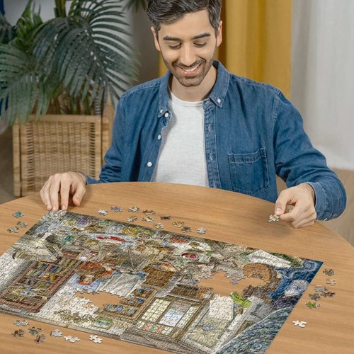Ravensburger Escape puzzel Da Vinci kunstenaarsatelier - 759 stukjes kunstpuzzel-3