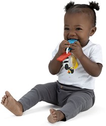 Baby Einstein anneau de dentition Shake-a-Shape Zen - jouet sensoriel multicolore