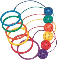 Spordas jouet à sauter Skip-N-Hop set de 6 couleurs pour enfants