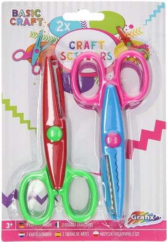 Creative Craft Group ciseaux à motifs pour enfants et adultes, set loisirs créatifs-2