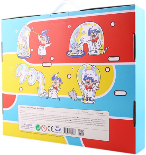 Uncle Bubble - Megaloop speelgoed bellenblaas 65 cm diameter-3