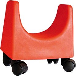 Eduplay soft roll voertuig rood - loopauto voor peuters en kleuters