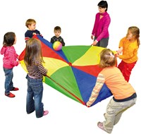Eduplay parachute jouet 360 cm multicolore pour enfants