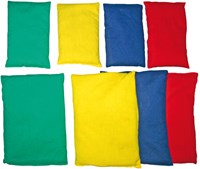 Eduplay pittenzakje groen 20x15 cm textiel speelgoed