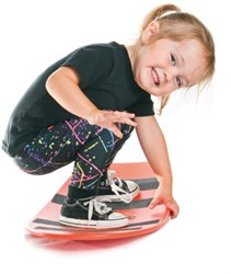 Eduplay balansboard Spooner board blauw voor kinderen en volwassenen