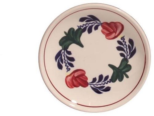 Boerenbont petit four schaaltjes 11cm set van 4 keramiek servies