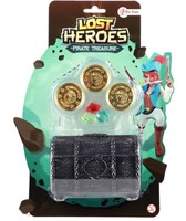 Toi-Toys coffre au trésor pirate jouet avec pièces et diamants