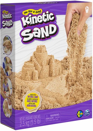 Spin Master Kinetic Sand speelzand bruin 2,5 kg sensorisch speelgoed-2