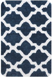 Dutch House tapis de bain navy 60x90 cm - tapis de salle de bain antidérapant luxe