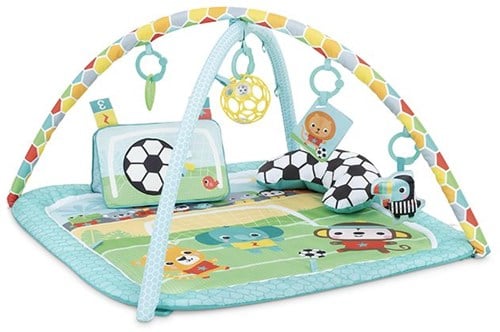 Bright Starts baby speelmat - activiteitengym met Oball speelgoed-2