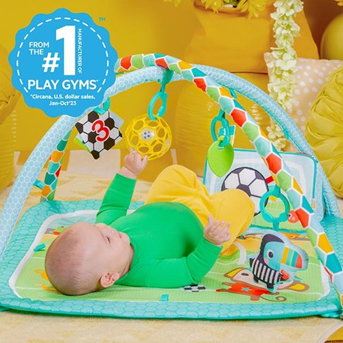 Bright Starts baby speelmat - activiteitengym met Oball speelgoed